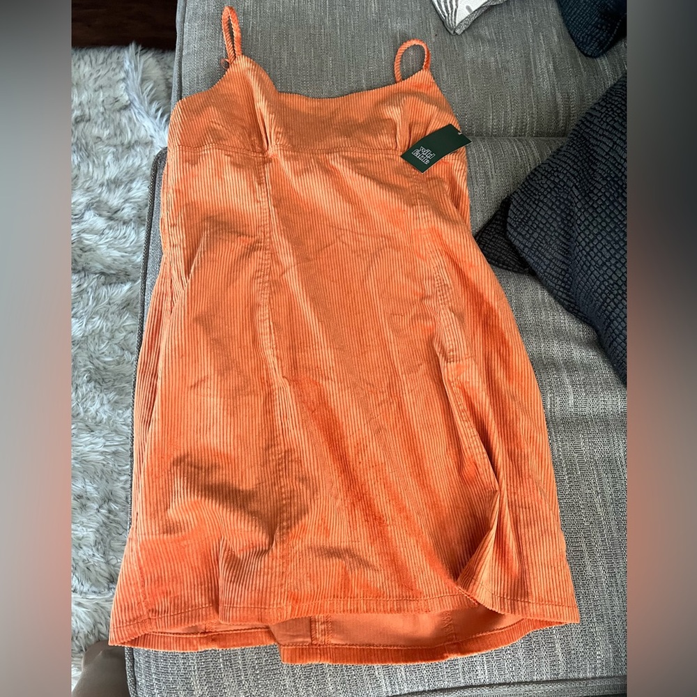 Wild fable brand new never worn with tags orange medium dress